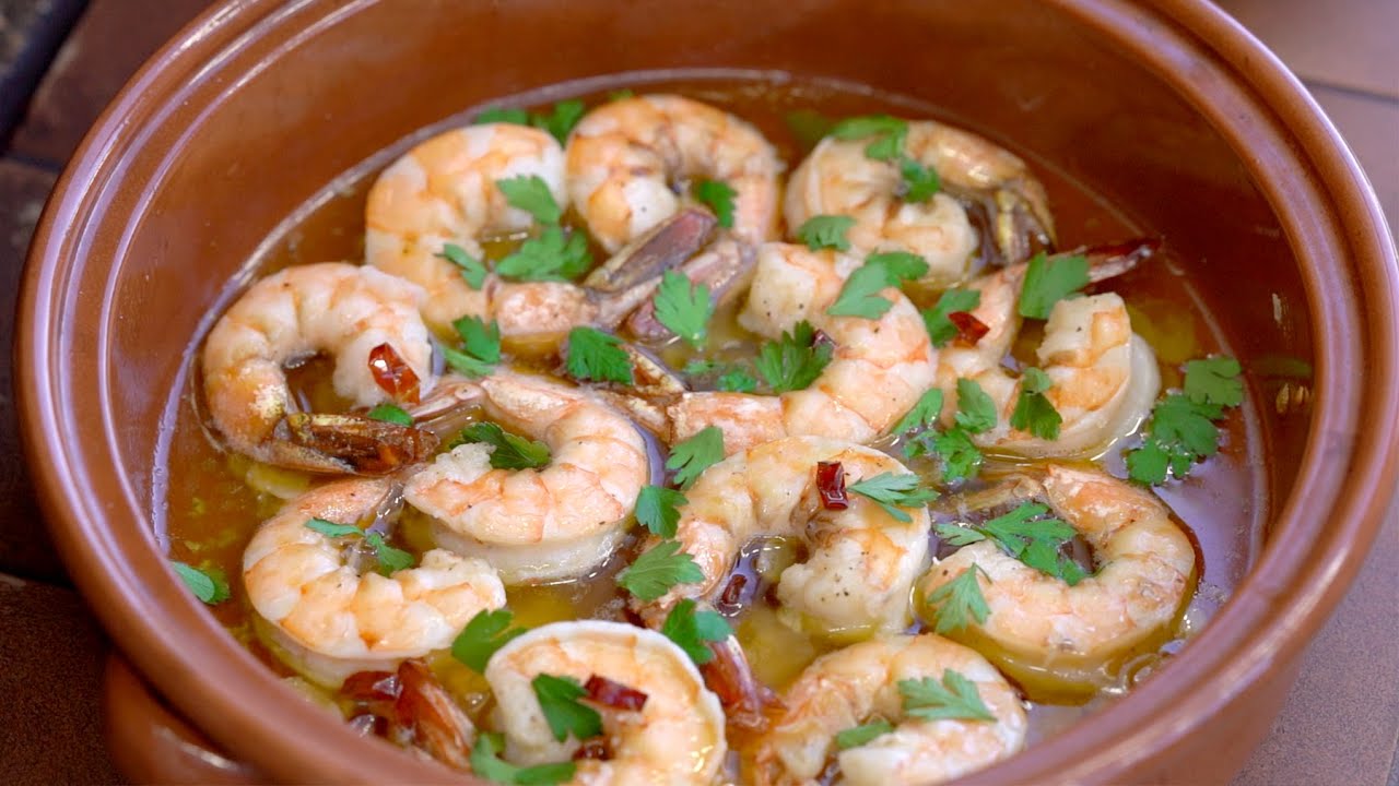 Ep 24 Gambas al Ajiilo from the Wood Fired Oven