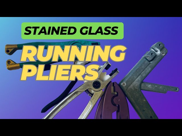 Fletcher Running Pliers for Stained Glass Works