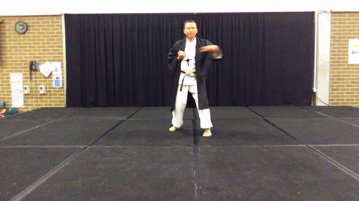 Tensho by Hideo Watanabe,9th dan, at the age of 73...