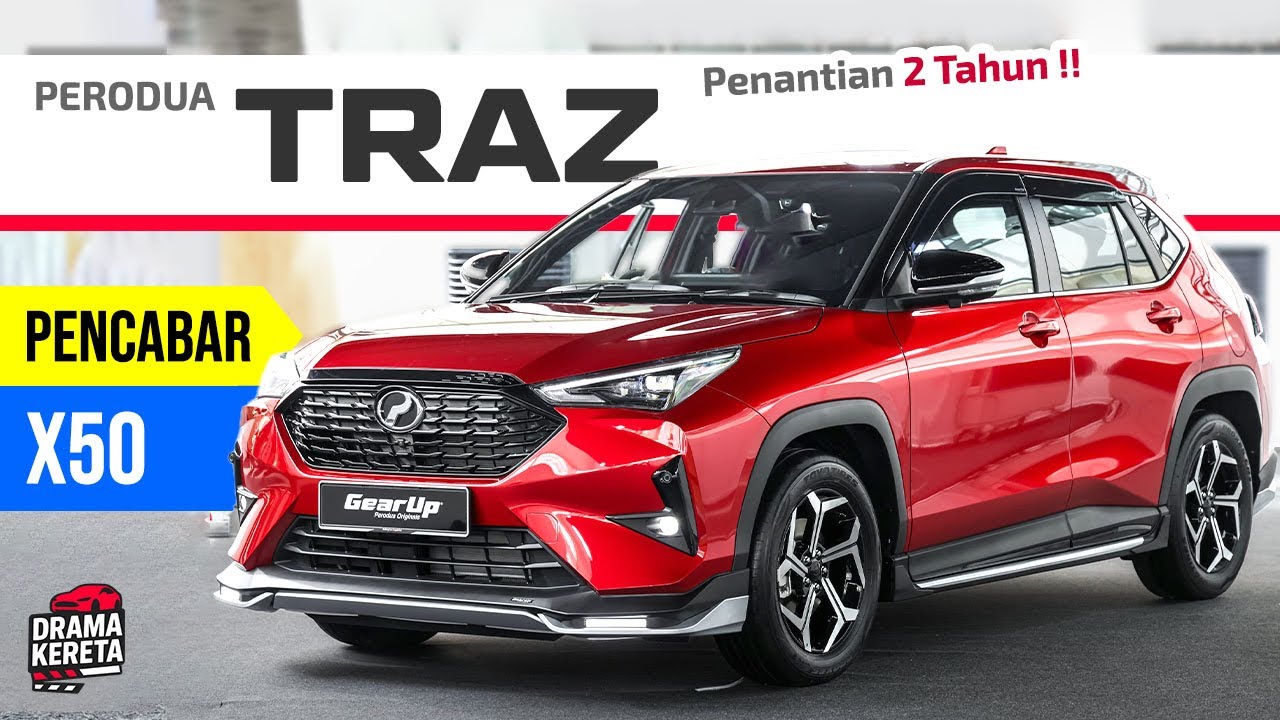Perodua TRAZ: 2 Tahun Penantian, Akhirnya Perodua Lancar Pencabar X50 & HR-V