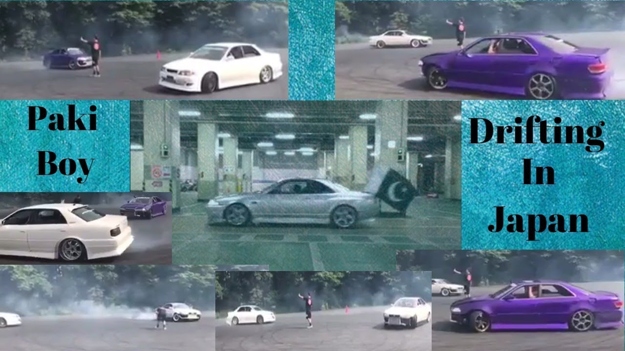 Paki Boy Rohab Khan Drifting In Japan ..!!