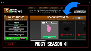 NEW PIGGY SEASON 4 IS HERE! | Piggy Season 4 \\