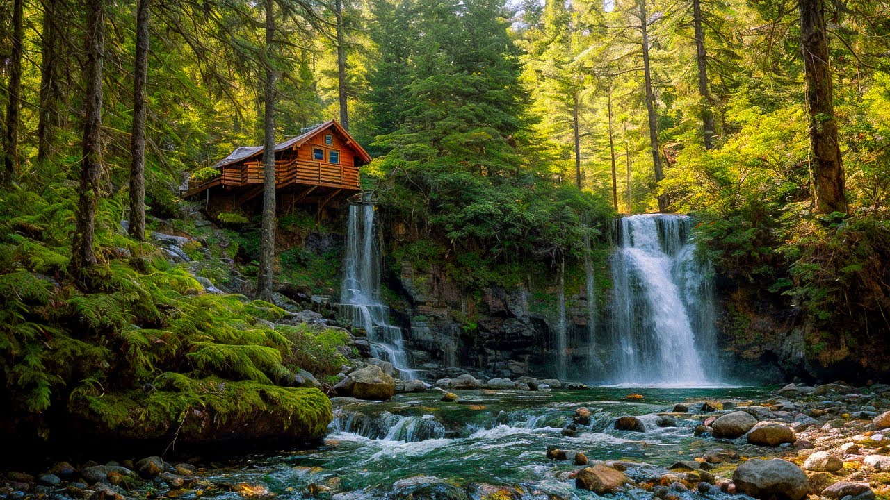 Красивая расслабляющая музыка - Остановитесь за размышлениями, снятие стресса, музыкальная музыка, у