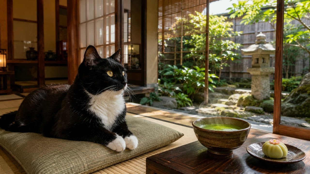 茶の湯と音楽 茶 — CHA | Japanese Tea House Jazz to Ease Your Afternoon ☕ Koto