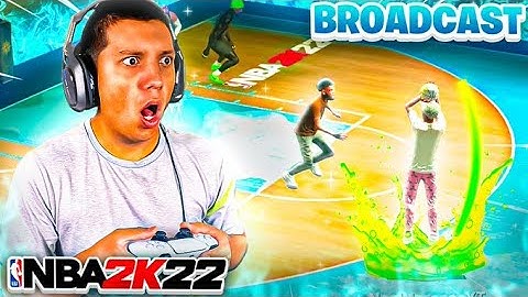 NBA 2K22 but on the BROADCAST Camera Angle!
