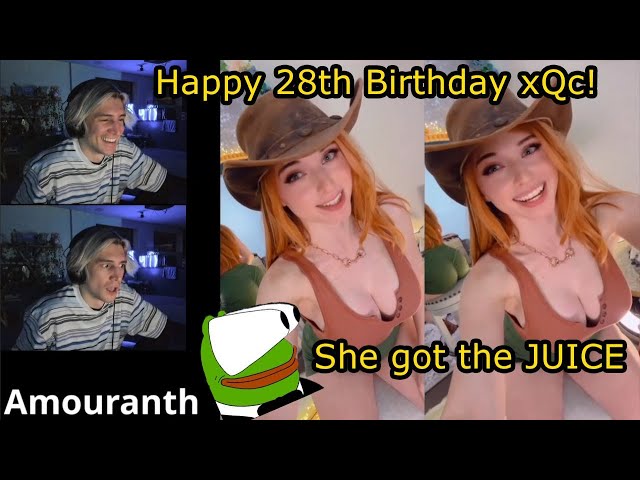 xQc Birthday