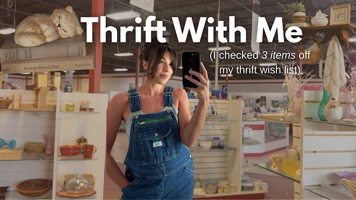 I found 3 items from my thrift wish list! Come thrift with me!