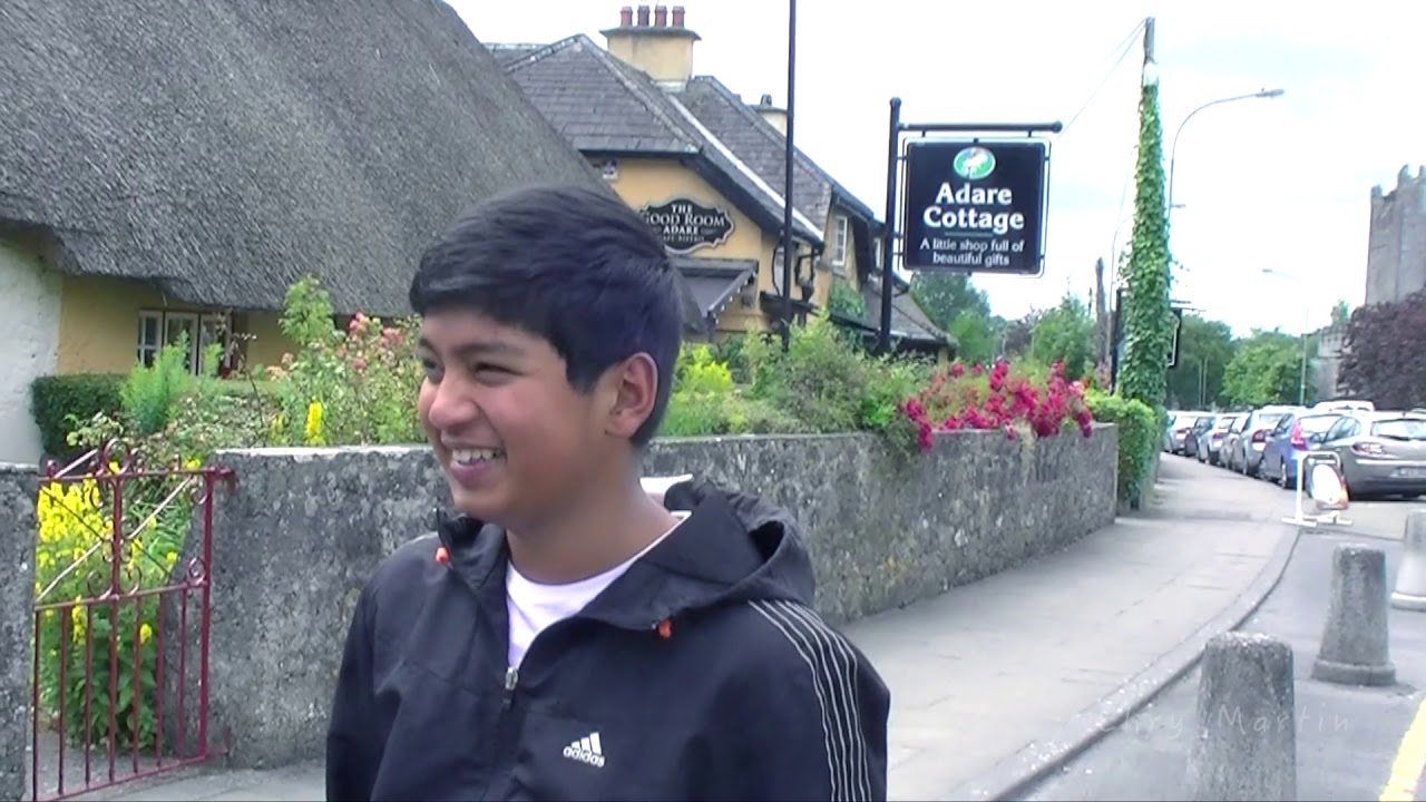 Sweet memories with Millen Varghese in Adare Limerick Ireland by Martin Varghese (family outing)