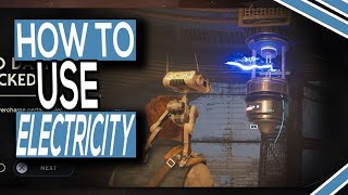 How To Use Electric Lightning Box In Star Wars Jedi Survivor Lightning, Energy