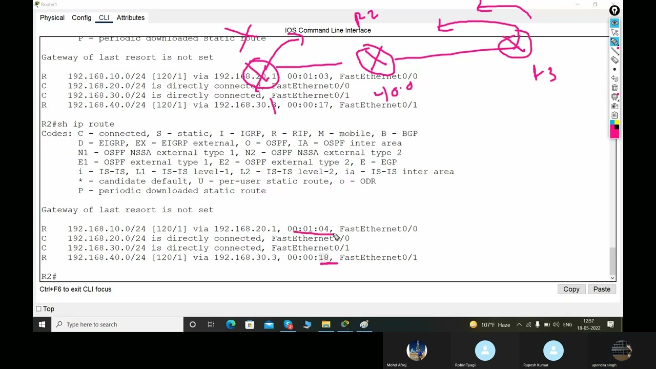 CCNA 200-301: Day 19 RIP part 2 Split Horizon/ Passive Interface AD Value