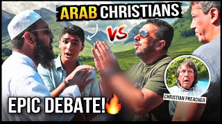 🔥EPIC DEBATE❗ARAB Christians Came to Rescue CP but Fail Miserably!! #debate #california