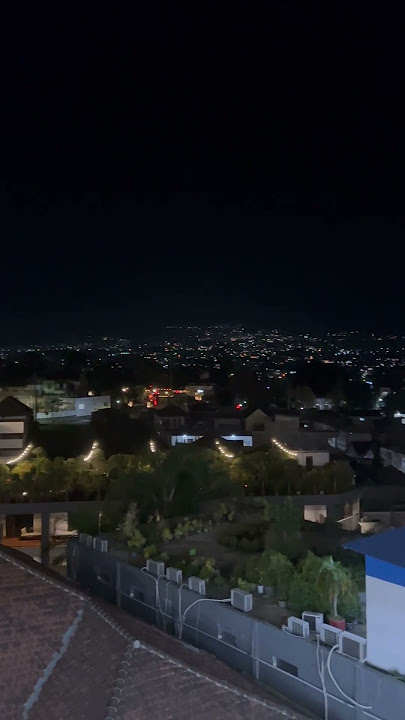 Pemandangan Malam di Kota Batu #shortvideo #youtubeshorts #videoshort #kotabatu