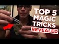 Top 5 Magic Tricks You Can Do At Home REVEALED