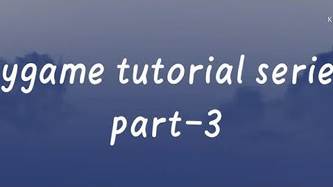 part 3 | Python pygame using Pydroid | game development | collision | transform | gravity |friction.