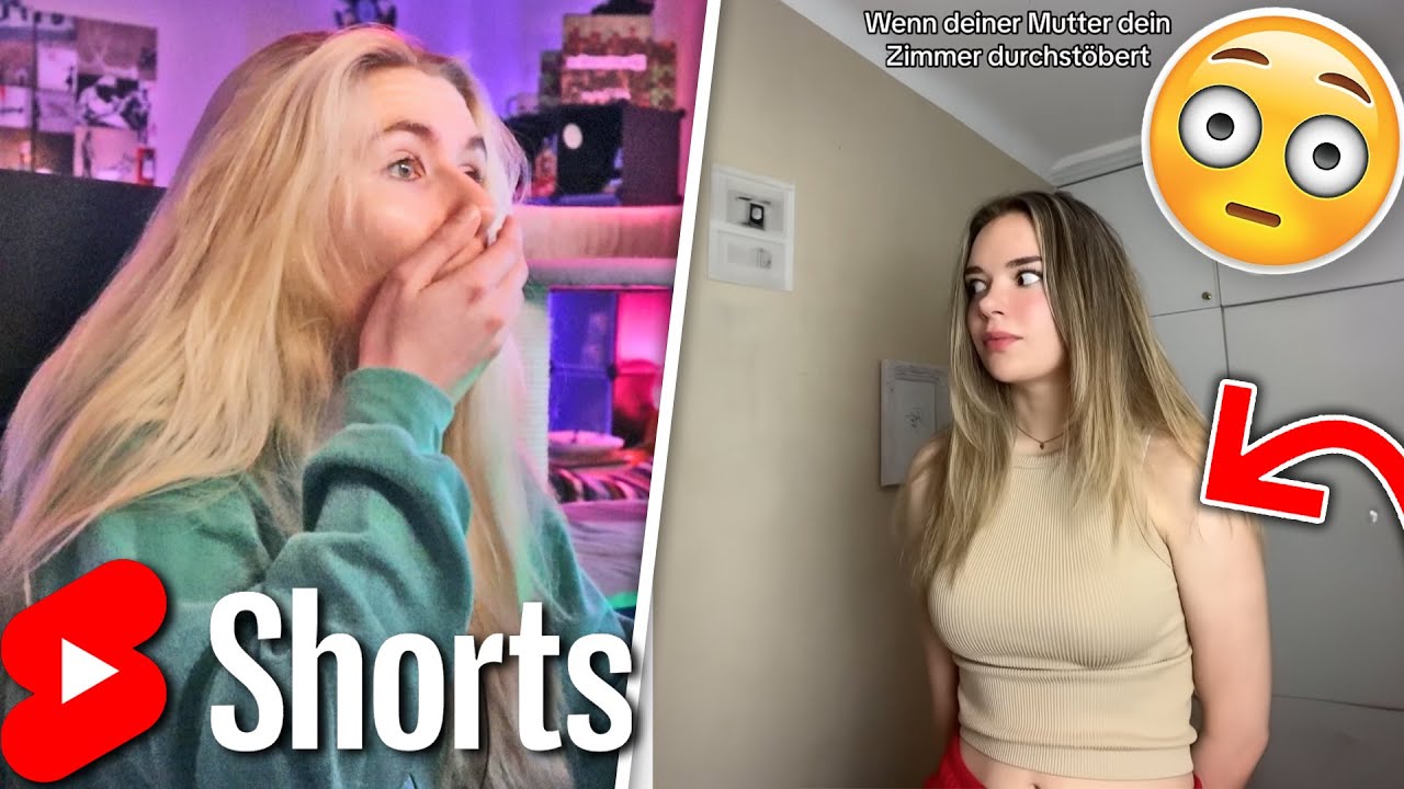 POV: DEINE MUTTER DURCHSTÖBERT DEIN ZIMMER! ELINSKI REAGIERT AUF SHORTS