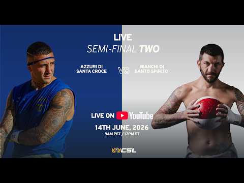 Video CALCIO STORICO | CROWN SPORTS LEAGUE | BIANCHI DI SANTO SPIRITO VS. AZZURRI DI SANTA CROCE | LIVE