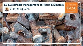 IGCSE Environmental Management 0680 | 1.3 Sustainable Resource Management IGCSE Environmental Management 0680 | 1.3 Sustainable Resource Management