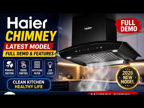 Haier Chimney Unboxing & Full Demo | Best Kitchen Chimney 2026