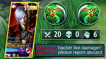ALUCARD CORROSION SCYTHE HACK 100% BROKEN!!!🔥ALUCARD RANKGAME BEST BUILD 2022 (Must Try) MLBB
