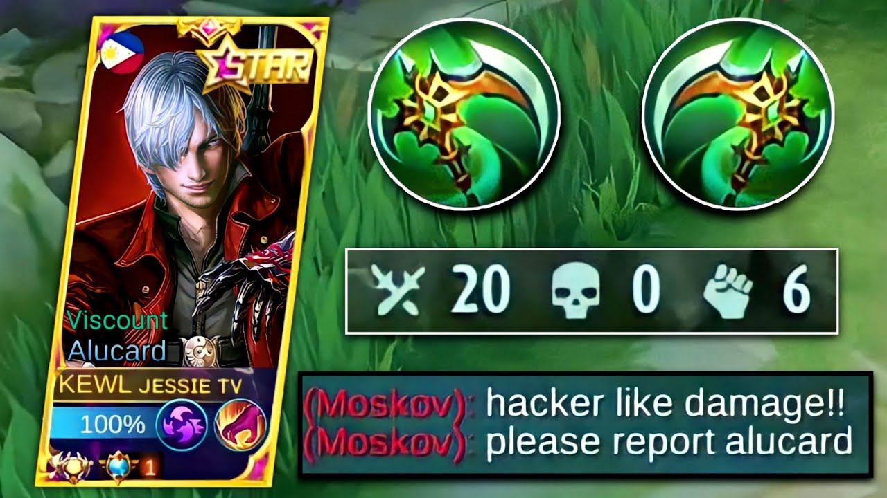 ALUCARD CORROSION SCYTHE HACK 100% BROKEN!!!🔥ALUCARD RANKGAME BEST BUILD 2022 (Must Try) MLBB