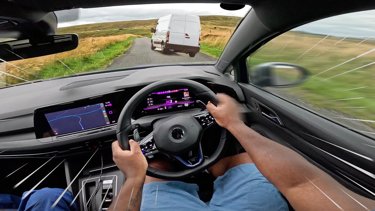 MK8 GOLF R COUNTRY LANE BASHING