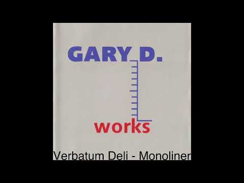 Martink — Gary D Works Album CD Rip 1996 Verbatum Deli - Monoliner