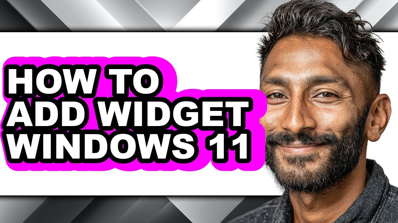 How to Add Widget Windows 11 (full Guide)