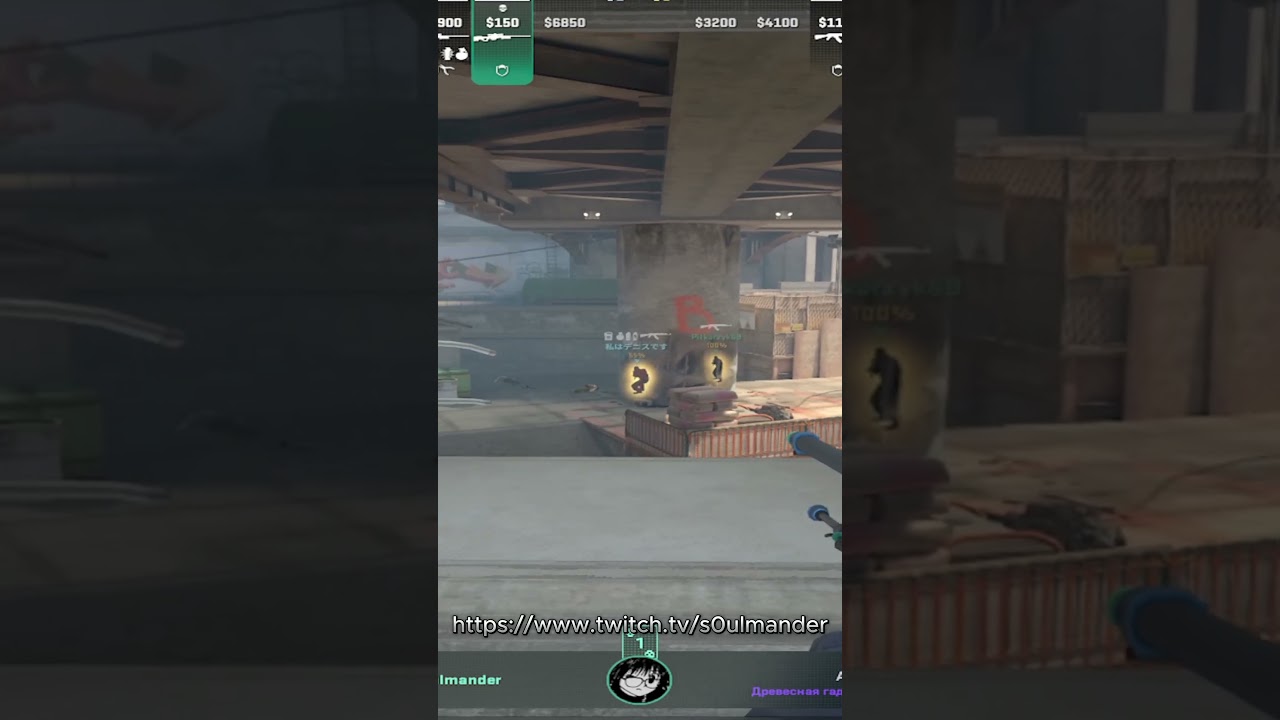 🔥4 AWP KILLS ON OVERPASS 