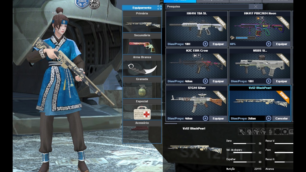 Jogando com a desconhecida Vz52!!!