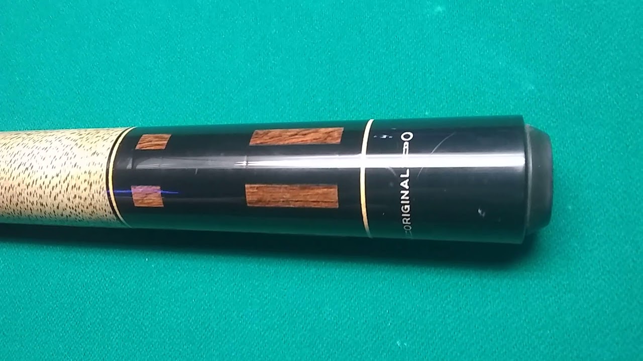 Meucci Originals 84-8 pool cue - YouTube