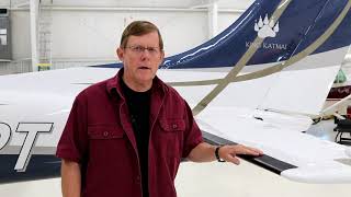 Abrasion Boots on the Peterson IO550 Powered Aircraft