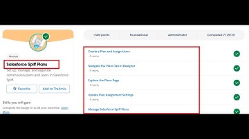 Salesforce Spiff Plans | Salesforce Trailhead