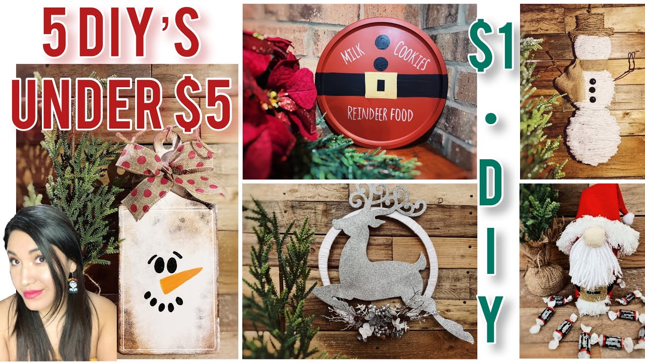 Christmas decorations under 5 dollars Clearance