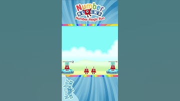 Numberblocks 2 Number Magic Run - Add 1 + 1 = 2 using Numberblocks | CBeebies Go Explore Games