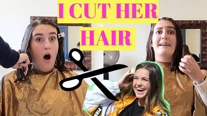 i CUT her hair!!! (*gone wrong*) | Alyssa Mikesell