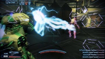 Mass Effect 3 : Firebase Reactor - Cerberus Platinum Challenge - Multiplayer Gameplay Playthrough