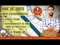 SSC JE 2025 DAY 42|DAILY TASK|CIVIL ENGINEERING.