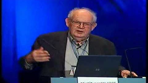 Benoit Mandelbrot - Part 5 - The nature of roughness in mathematics, science and art