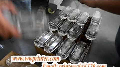 Manual Screen Printing Machine for Flat Perfume Bottles