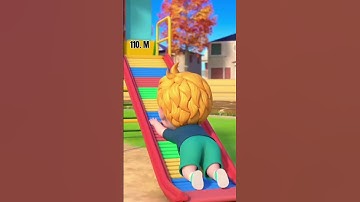 One Two Three |Learn Number |With Slide |Youtube Kidnd #shorts #viral thanks for 110.M