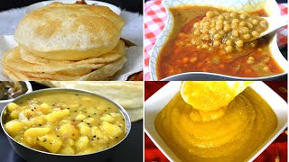 Eid Special Breakfast Recipe | Poori Full Set Recipe by Lively Cooking | Eid Desi Breakfast Recipe