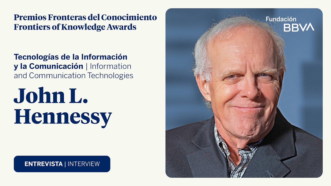 John L. Hennessy, 13th Frontiers of Knowledge Award in Information