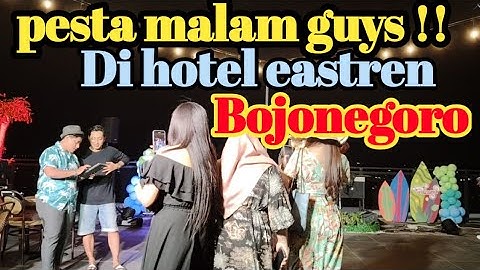 PESTA MALAM TAHUN BARU 2025  || DI HOTEL EASTREN BOJONEGORO BERSAMA MAJIKAN