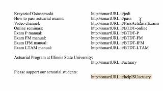 Exam P exercise for July 7, 2020