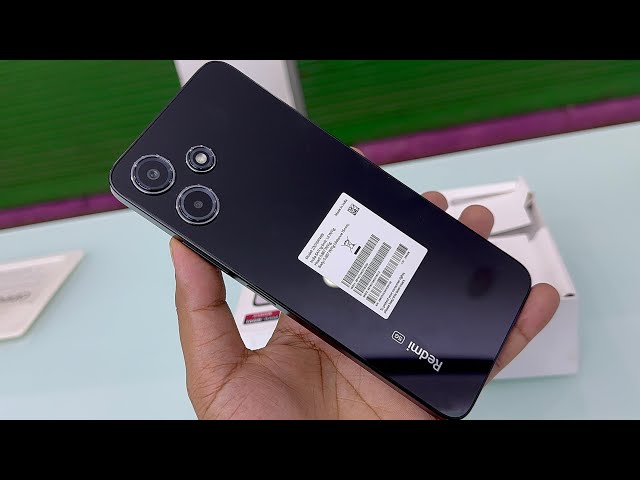 Redmi 12 5G Jade Black 8/256 Unboxing, First look & Review