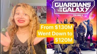 Guardian of the Galaxy vol 3 Opening Weekend Box Office prediction Tracking  Down from $130 to $120M