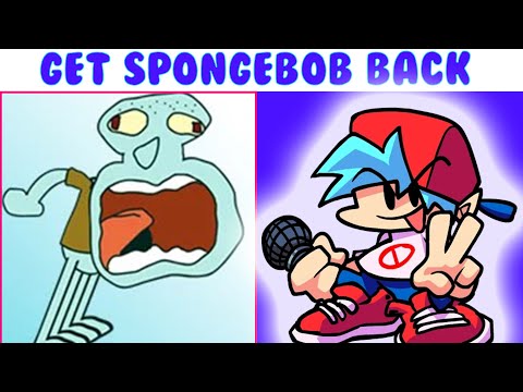 FNF vs Squidward gotta get spongebob back