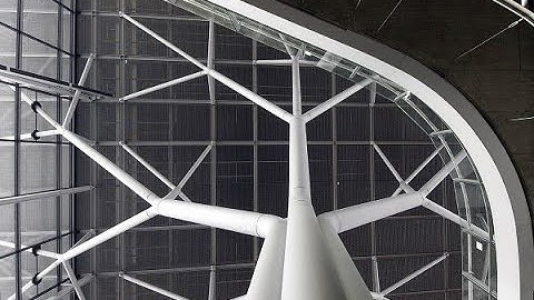 Stuttgart Airport inspired Tree-like column - 3d model creation report