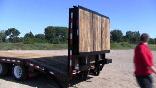 Towmaster Trailer BiFold Hydraulic Ramp Option