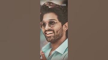 Allu Arjun WhatsApp Status || Trending Alight Motion Video Editing || SIDDU EDITZ_
